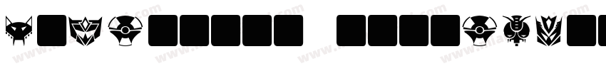 Cybertron Moviecaps Bold Italic字体转换